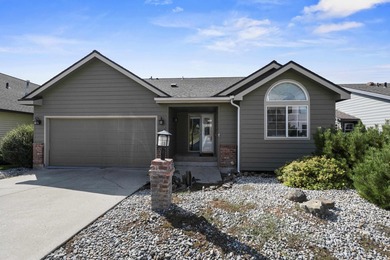 Discover peace, privacy, and panoramic beauty in this 3-bedroom on Hangman Valley Golf Course in Washington - for sale on GolfHomes.com, golf home, golf lot