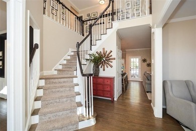 Imagine pulling into the driveway of a stunning traditional on Canongate At Eagle Watch Golf Club in Georgia - for sale on GolfHomes.com, golf home, golf lot