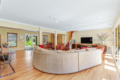 Superb value on expansive, well-maintained residence with plunge on Moss Creek Golf Club in South Carolina - for sale on GolfHomes.com, golf home, golf lot
