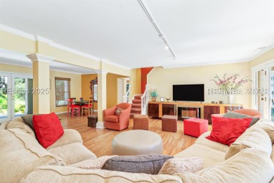 Superb value on expansive, well-maintained residence with plunge on Moss Creek Golf Club in South Carolina - for sale on GolfHomes.com, golf home, golf lot