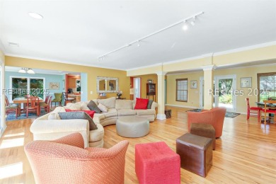 Superb value on expansive, well-maintained residence with plunge on Moss Creek Golf Club in South Carolina - for sale on GolfHomes.com, golf home, golf lot
