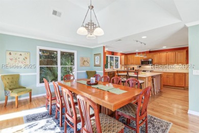 Superb value on expansive, well-maintained residence with plunge on Moss Creek Golf Club in South Carolina - for sale on GolfHomes.com, golf home, golf lot