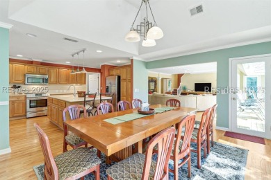 Superb value on expansive, well-maintained residence with plunge on Moss Creek Golf Club in South Carolina - for sale on GolfHomes.com, golf home, golf lot