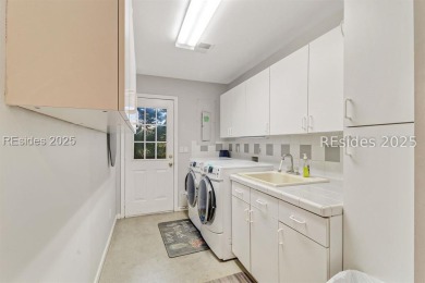 Superb value on expansive, well-maintained residence with plunge on Moss Creek Golf Club in South Carolina - for sale on GolfHomes.com, golf home, golf lot