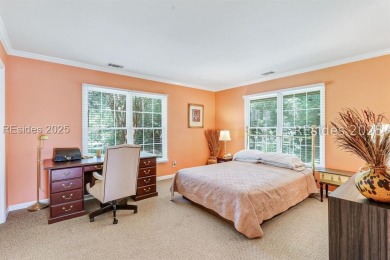 Superb value on expansive, well-maintained residence with plunge on Moss Creek Golf Club in South Carolina - for sale on GolfHomes.com, golf home, golf lot