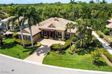 The stunning Martinique model, built by Wyman Stokes, is now on Verandah Golf Course and Club in Florida - for sale on GolfHomes.com, golf home, golf lot