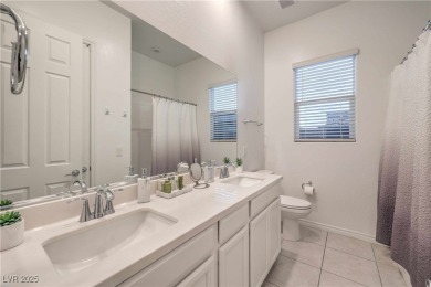 Experience unparalleled luxury and serenity in this contemporary on Reflection Bay Golf Club in Nevada - for sale on GolfHomes.com, golf home, golf lot