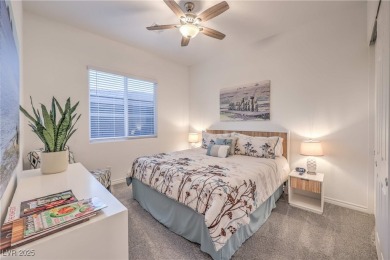 Experience unparalleled luxury and serenity in this contemporary on Reflection Bay Golf Club in Nevada - for sale on GolfHomes.com, golf home, golf lot
