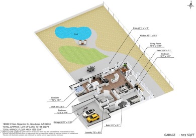 Discover one of the most unique opportunities in Estrella Mtn on Estrella Mountain Ranch Golf Course in Arizona - for sale on GolfHomes.com, golf home, golf lot