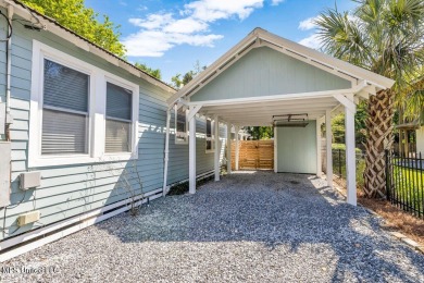 MUST SEE this charming Old Town Bay St Louis cottage with pool! on The Bridges Golf Club At Hollywood Casino in Mississippi - for sale on GolfHomes.com, golf home, golf lot