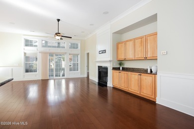 Rare, one-level downsized modern 3BR/2.5BA home in Landfall on Country Club of Landfall in North Carolina - for sale on GolfHomes.com, golf home, golf lot