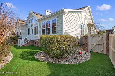 Rare, one-level downsized modern 3BR/2.5BA home in Landfall on Country Club of Landfall in North Carolina - for sale on GolfHomes.com, golf home, golf lot