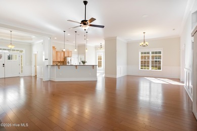 Rare, one-level downsized modern 3BR/2.5BA home in Landfall on Country Club of Landfall in North Carolina - for sale on GolfHomes.com, golf home, golf lot