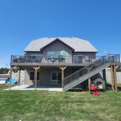 This property sets on 3 separate lots each just over 1/2 acres on Calamus Golf Course in Nebraska - for sale on GolfHomes.com, golf home, golf lot