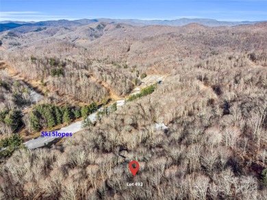 Affordable, great lot to build your custom mountain cabin or on Wolf Laurel Country Club in North Carolina - for sale on GolfHomes.com, golf home, golf lot