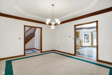 Step into this impeccably maintained home, where a grand on Prestwick Country Club in Indiana - for sale on GolfHomes.com, golf home, golf lot