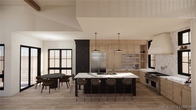 Amazing New Waterfront Home built by Thomas Construction in on The Oaks Golf Course in Missouri - for sale on GolfHomes.com, golf home, golf lot