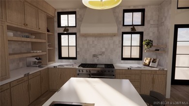 Amazing New Waterfront Home built by Thomas Construction in on The Oaks Golf Course in Missouri - for sale on GolfHomes.com, golf home, golf lot