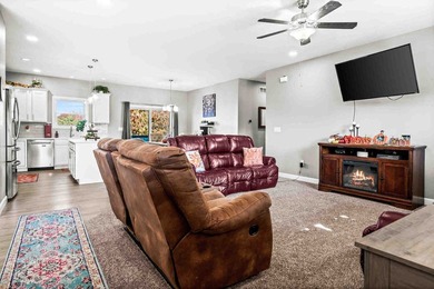 Welcome home to this Fox Creek gem built in 2021-where style on The Den at Fox Creek in Illinois - for sale on GolfHomes.com, golf home, golf lot