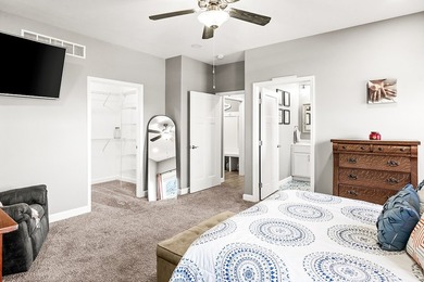 Welcome home to this Fox Creek gem built in 2021-where style on The Den at Fox Creek in Illinois - for sale on GolfHomes.com, golf home, golf lot