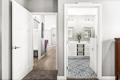 Welcome home to this Fox Creek gem built in 2021-where style on The Den at Fox Creek in Illinois - for sale on GolfHomes.com, golf home, golf lot