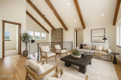 This Mountain Chic home is all about the views ! With windows on Headwaters Golf Course At Granby Ranch in Colorado - for sale on GolfHomes.com, golf home, golf lot