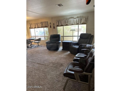 Great Winter getaway ! This home is move in ready. Quartz on Sun Lakes Country Club in Arizona - for sale on GolfHomes.com, golf home, golf lot