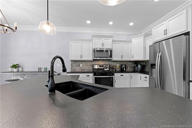 2021 Prestwick Place boasts a 4-bedroom, 3-bathroom home with 2 on Champions Pointe Golf Course in Indiana - for sale on GolfHomes.com, golf home, golf lot