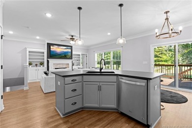2021 Prestwick Place boasts a 4-bedroom, 3-bathroom home with 2 on Champions Pointe Golf Course in Indiana - for sale on GolfHomes.com, golf home, golf lot