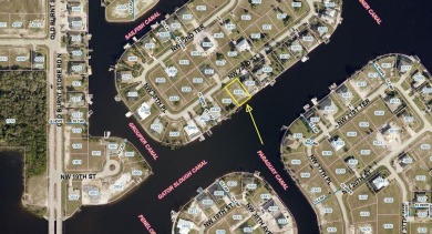 Nice and Cleared GULF ACCESS LOT with a NEW SEAWALL in place on Burnt Store Golf Club in Florida - for sale on GolfHomes.com, golf home, golf lot