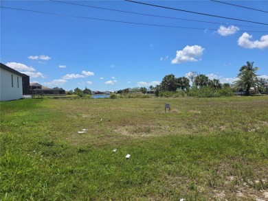 Nice and Cleared GULF ACCESS LOT with a NEW SEAWALL in place on Burnt Store Golf Club in Florida - for sale on GolfHomes.com, golf home, golf lot