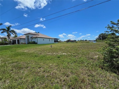 Nice and Cleared GULF ACCESS LOT with a NEW SEAWALL in place on Burnt Store Golf Club in Florida - for sale on GolfHomes.com, golf home, golf lot