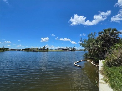 Nice and Cleared GULF ACCESS LOT with a NEW SEAWALL in place on Burnt Store Golf Club in Florida - for sale on GolfHomes.com, golf home, golf lot