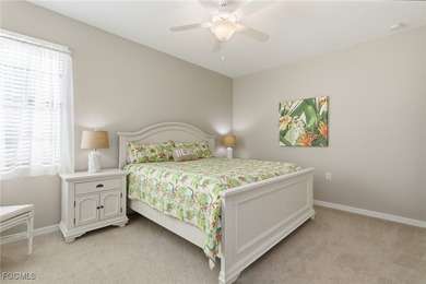 Located directly across from the Casella community pool and on Pelican Preserve Golf Club in Florida - for sale on GolfHomes.com, golf home, golf lot