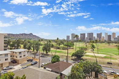 2 PARKING!!! Enjoy stunning views of the golf course and Diamond on Ala Wai Golf Course in Hawaii - for sale on GolfHomes.com, golf home, golf lot