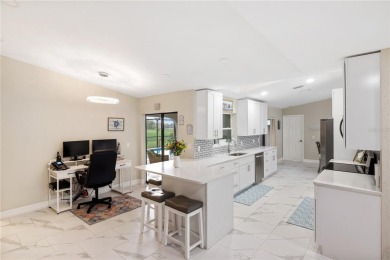 Welcome to this beautifully updated 4-bedroom, 2-bathroom pool on Deep Creek Golf Club in Florida - for sale on GolfHomes.com, golf home, golf lot