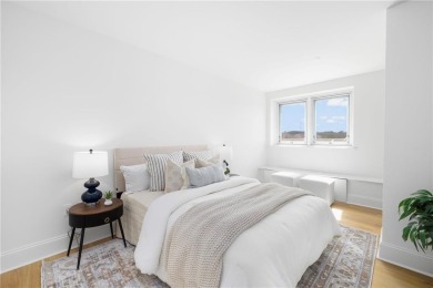 Experience coastal elegance in this fully renovated 2 bed, 2 on Carnegie Abbey Club in Rhode Island - for sale on GolfHomes.com, golf home, golf lot