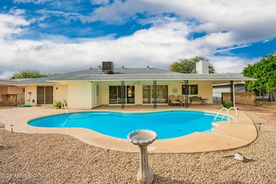 Welcome to your MAGNIFICENT pool home right on the golf course! on Union Hills Country Club in Arizona - for sale on GolfHomes.com, golf home, golf lot