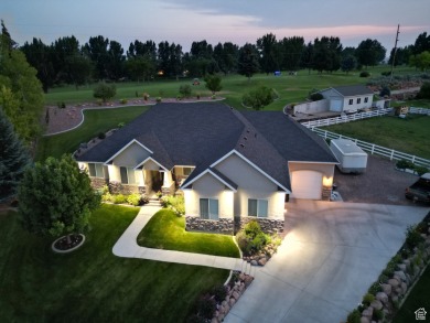 Welcome to your dream home, nestled in a serene golf course on Roosevelt Municipal Golf Course in Utah - for sale on GolfHomes.com, golf home, golf lot