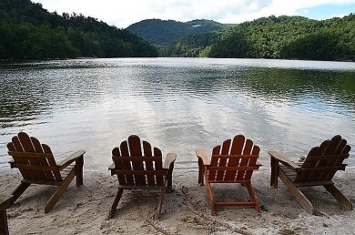 Now available, this brand new ground-up restoration of this Arts on Bear Lake Golf Club in North Carolina - for sale on GolfHomes.com, golf home, golf lot