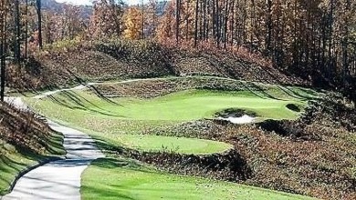 Now available, this brand new ground-up restoration of this Arts on Bear Lake Golf Club in North Carolina - for sale on GolfHomes.com, golf home, golf lot