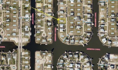 Nice and Cleared GULF ACCESS LOT with a SEAWALL in place on Burnt Store Golf Club in Florida - for sale on GolfHomes.com, golf home, golf lot