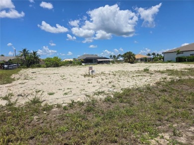 Nice and Cleared GULF ACCESS LOT with a SEAWALL in place on Burnt Store Golf Club in Florida - for sale on GolfHomes.com, golf home, golf lot