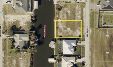 Nice and Cleared GULF ACCESS LOT with a SEAWALL in place on Burnt Store Golf Club in Florida - for sale on GolfHomes.com, golf home, golf lot