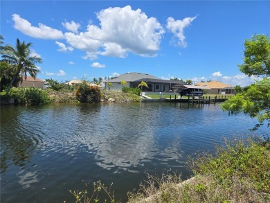 Nice and Cleared GULF ACCESS LOT with a SEAWALL in place on Burnt Store Golf Club in Florida - for sale on GolfHomes.com, golf home, golf lot