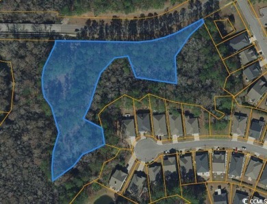 Over 2 acres of land in highly desirable Prince Creek community on TPC Myrtle Beach Golf Club in South Carolina - for sale on GolfHomes.com, golf home, golf lot