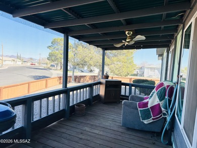 Step into this vibrant manufactured home just minutes from the on Mt. Graham Municipal Golf Course in Arizona - for sale on GolfHomes.com, golf home, golf lot