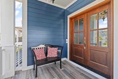 This modern luxury home offers a spectacular waterfront on Members Club At St. James Plantation in North Carolina - for sale on GolfHomes.com, golf home, golf lot
