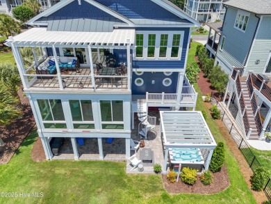This modern luxury home offers a spectacular waterfront on Members Club At St. James Plantation in North Carolina - for sale on GolfHomes.com, golf home, golf lot