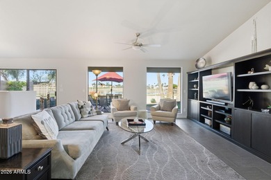 Welcome to this beautifully redesigned home located on a premium on The Lakes at Ahwatukee in Arizona - for sale on GolfHomes.com, golf home, golf lot